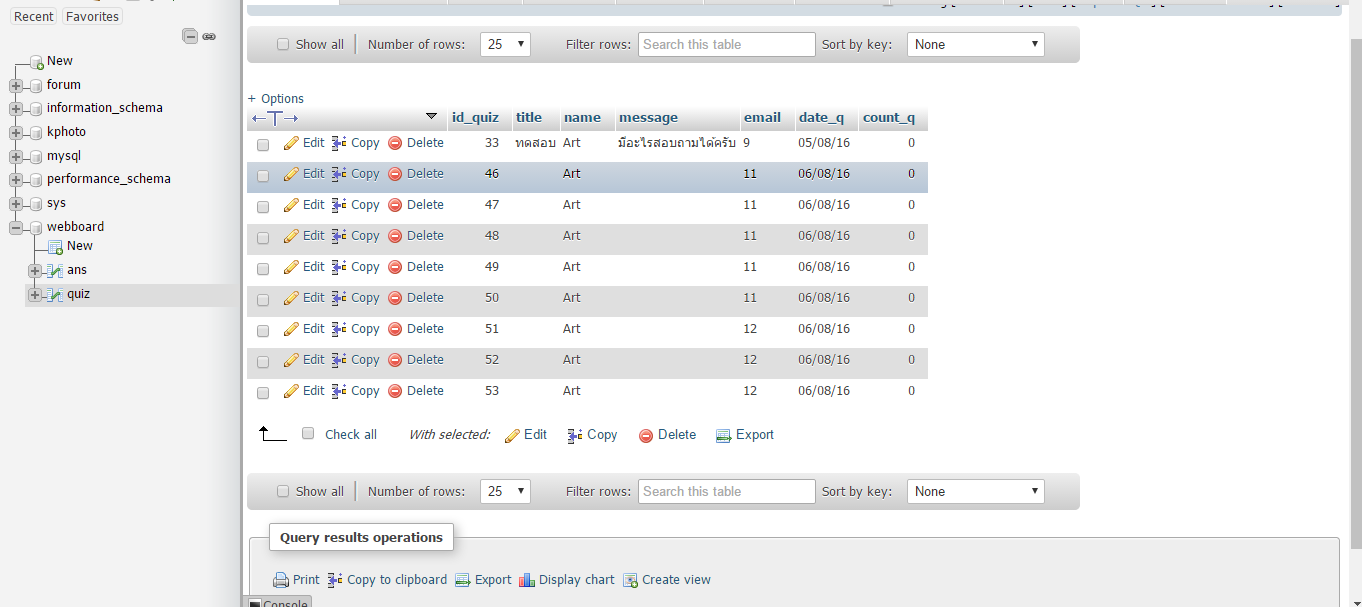 ตาราง ตาราง