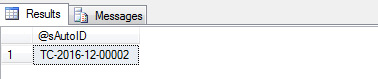 SQL Server Stored Procedure Generate Auto ID Auto Number SQL Server Stored Procedure Generate Auto ID Auto Number
