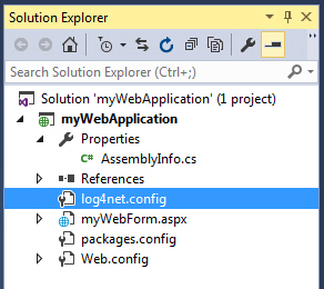 log4net .net application vb.net c#