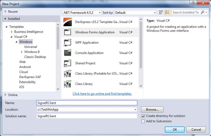 Windows Form SignalR Real Time 21 Windows Form SignalR Real Time 21
