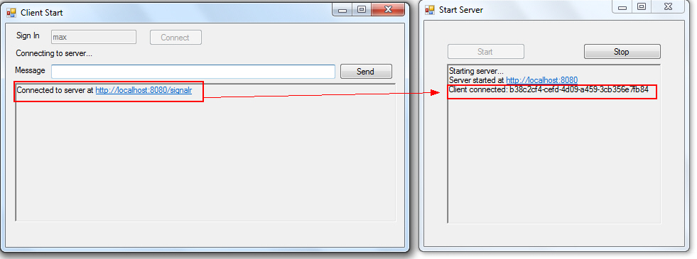 Windows Form SignalR Real Time 28