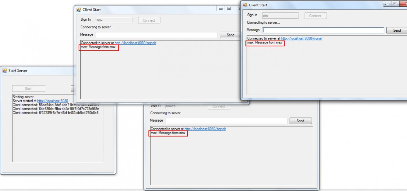 Windows Form SignalR Real Time 32