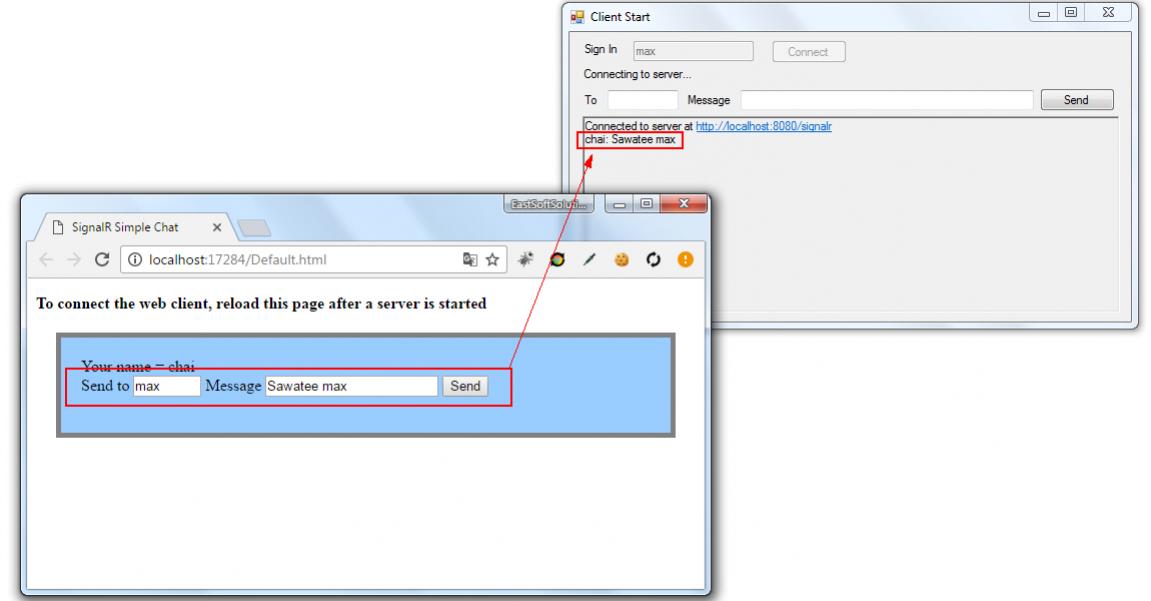 Windows Form SignalR Real Time 38