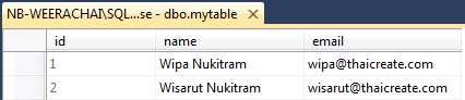 SignalR (Windows Form) Database SignalR (Windows Form) Database