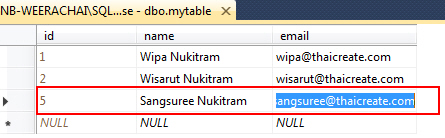 SignalR (Windows Form) Database SignalR (Windows Form) Database