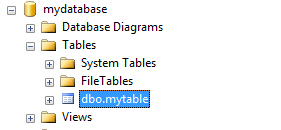 ASP.Net SignalR Database Table