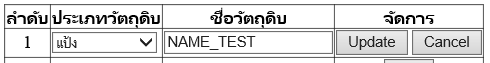 หลังกด edit