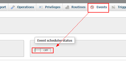 Event Job Schedule MySQL and MariaDB