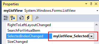 Windows Form ListView