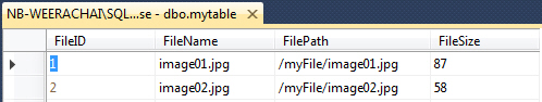 Windows Form Upload File to Database