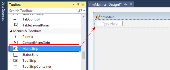 Windows Form การใช้ User Control กับ MenuStrip สร้างฟร์อมแบบแบบง่ายๆ ...