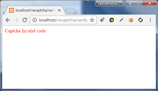 php reCAPTCHA