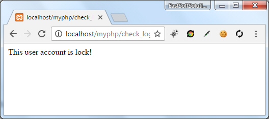PHP MySQL Login (mysqli) lock ban account