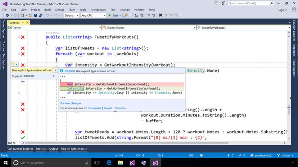 ดาวน์โหลดและติดตั้ง Visual Studio 2017 Tools ที่ใช้สำหรับพัฒนา .Net  Application