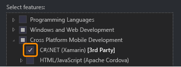 Visual Studio Xamarin