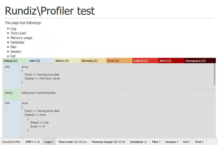 rundiz profiler ss