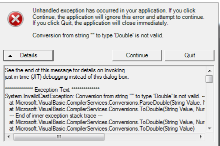 error