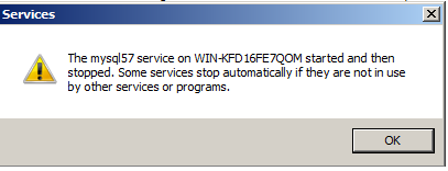Error Mysql