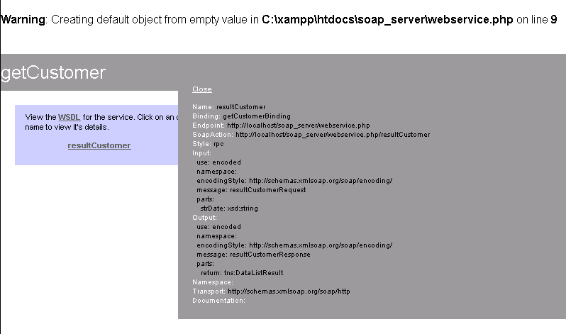 webservice