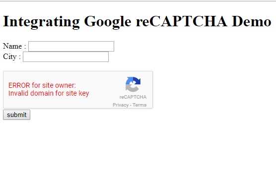 recaptcha