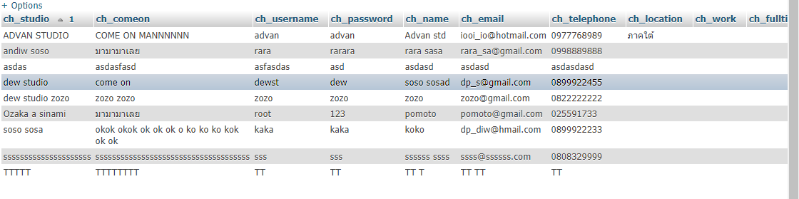 database