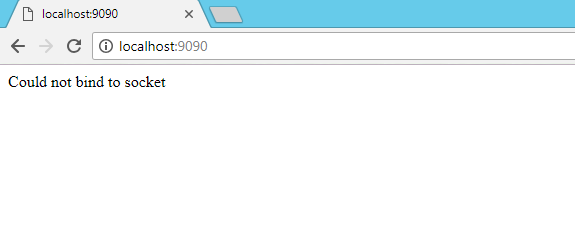 socket error socket error