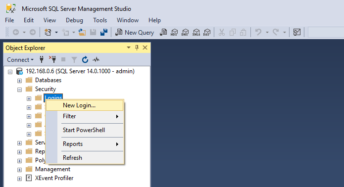 Windows Authen Sql CI เชื่อมต่อ SQL SERVER Express