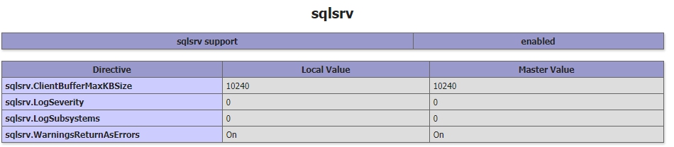 sqlsrv