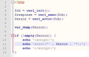 curl error
