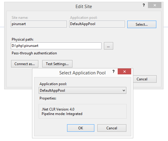 application pool