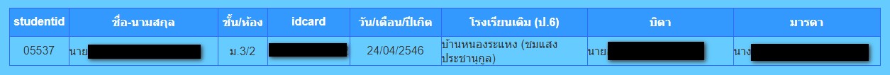 ตาราง