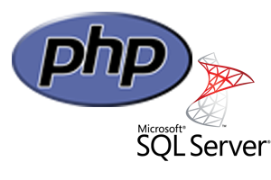 php login sql server