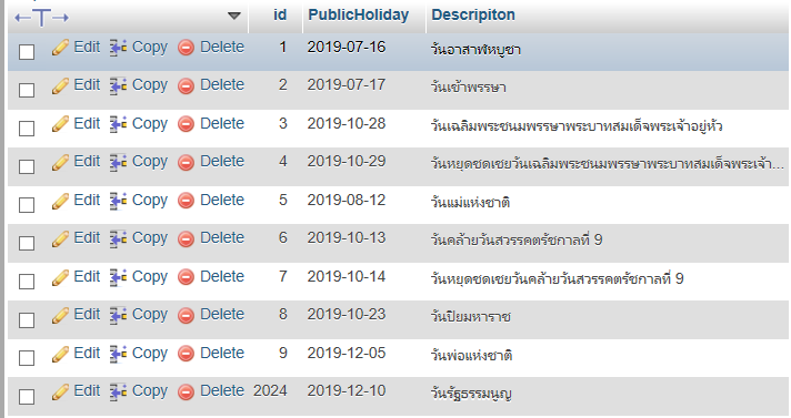 ฐานข้อมูล ฐานข้อมูล