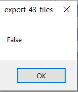 false