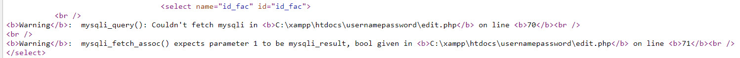 error