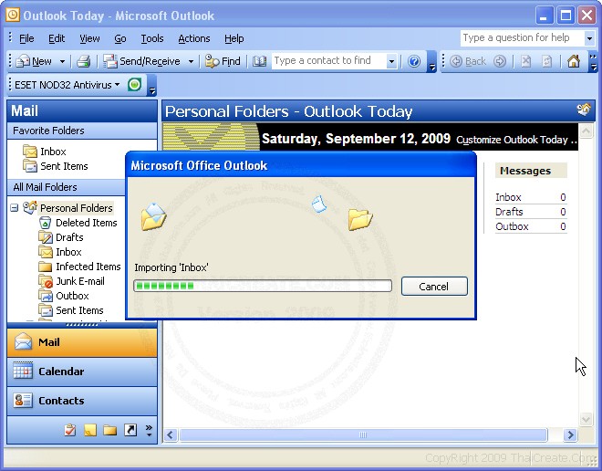 Backup & Restore Microsoft Outlook 2003