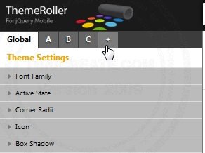 jQuery Mobile Theme Roller jQuery Mobile Theme Roller