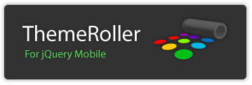 jQuery Mobile Theme Roller jQuery Mobile Theme Roller