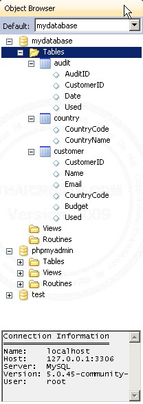 MySQL Workbench Tools