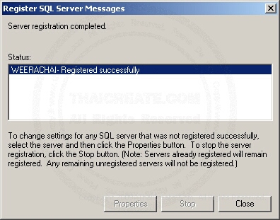 SQL Server Setting & Configuration