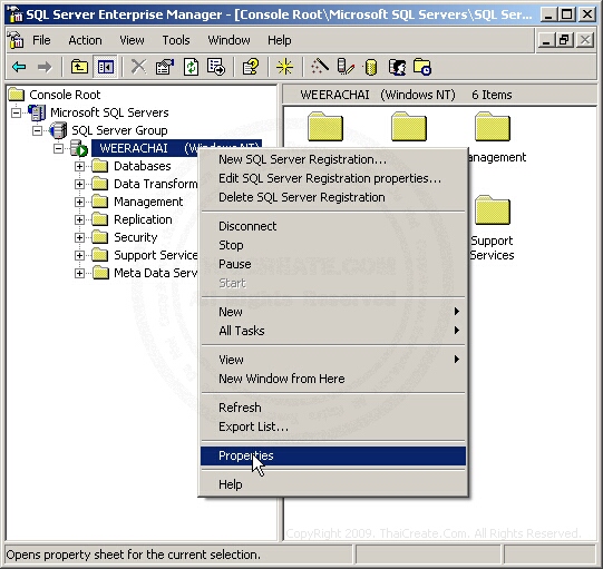 SQL Server Setting & Configuration