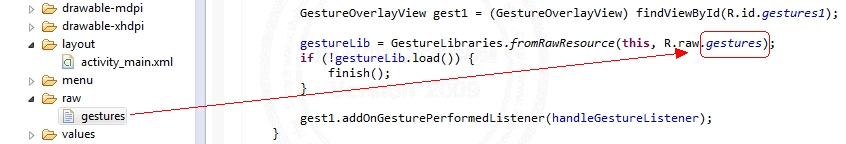 GestureOverlayView - Android Widgets GestureOverlayView - Android Widgets