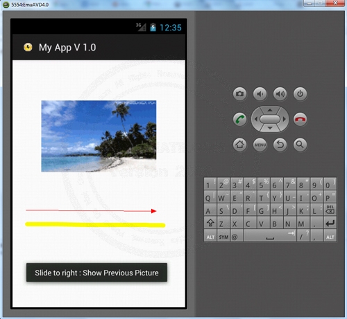GestureOverlayView - Android Widgets GestureOverlayView - Android Widgets