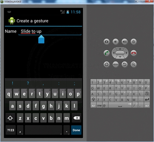 GestureOverlayView - Android Widgets GestureOverlayView - Android Widgets