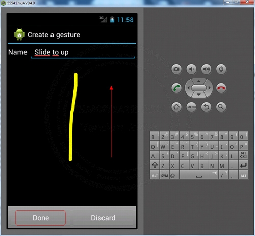 Android Gestures Sliding Android Gestures Sliding