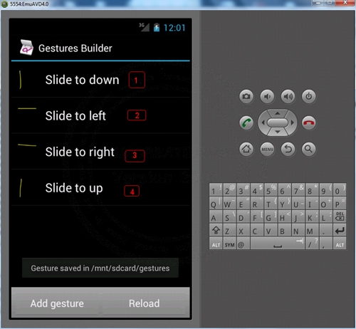 GestureOverlayView - Android Widgets GestureOverlayView - Android Widgets