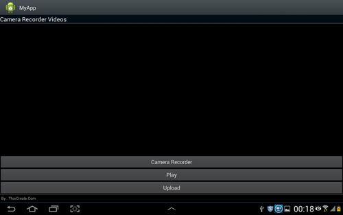 Android Recording Video and Upload file to Server (PHP/Upload) Android Recording Video and Upload file to Server (PHP/Upload)