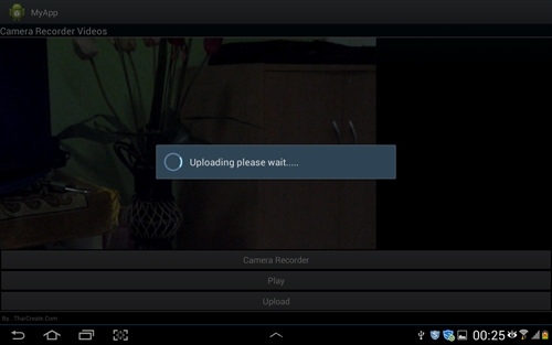 Android Recording Video and Upload file to Server (PHP/Upload)