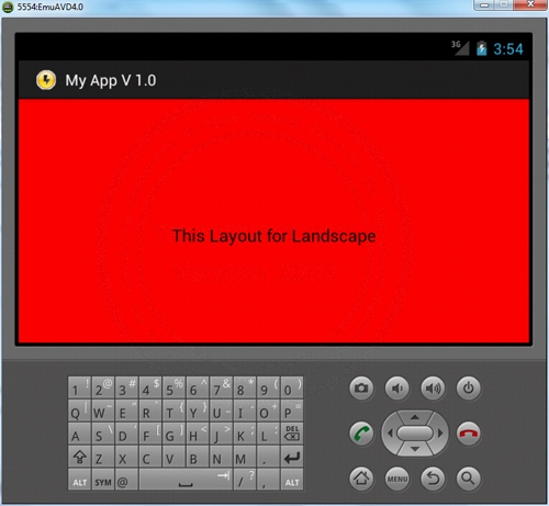 Android Change Activity Layout when Switching Portrait and Landscape