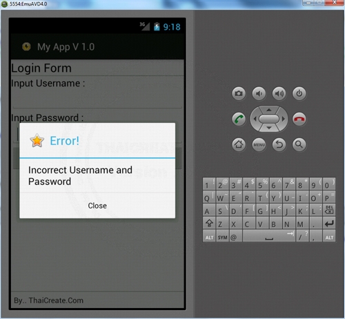 Android Check Login Username and Password from Web Server